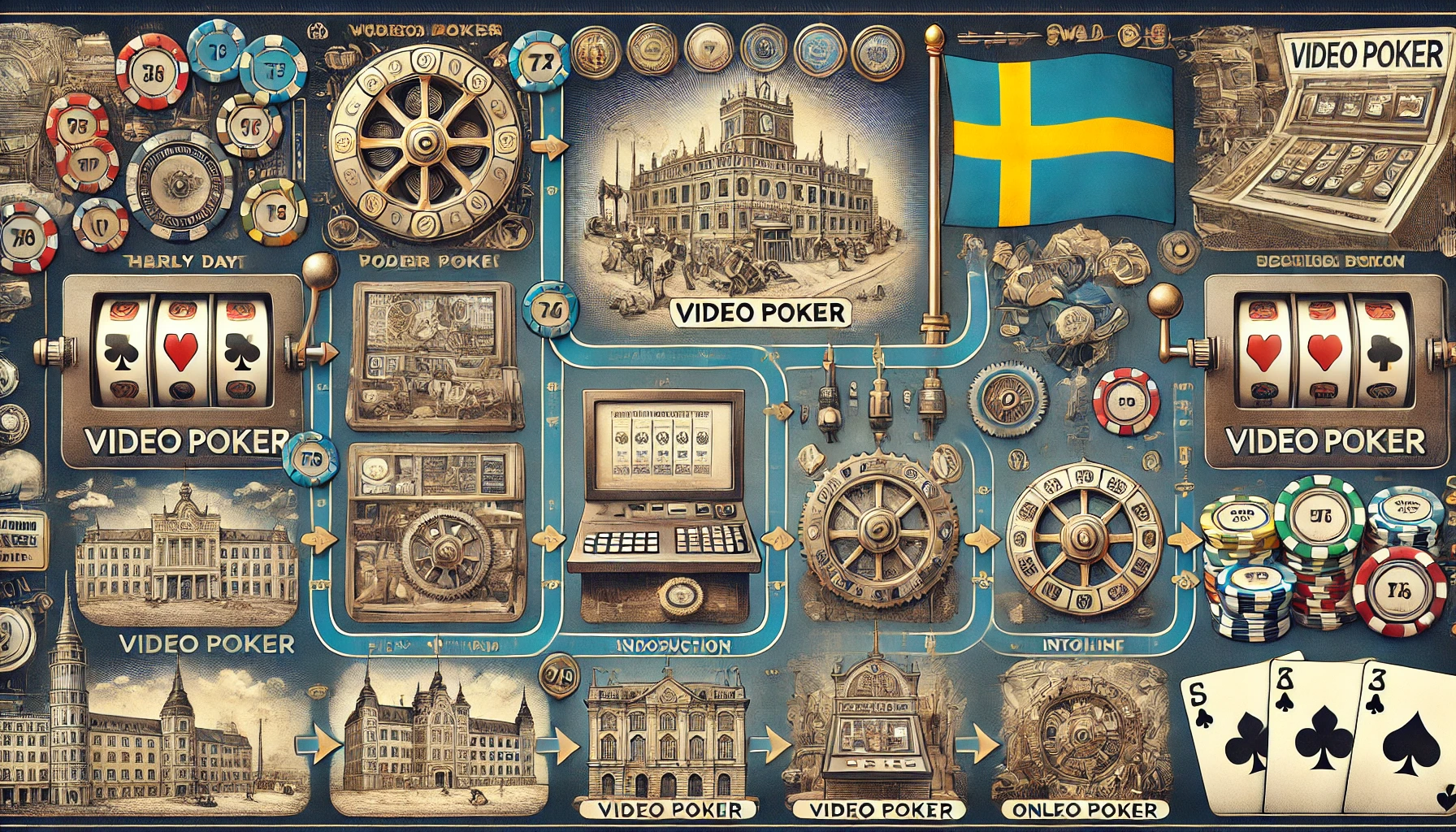 Historia och utveckling av videopoker i Sverige